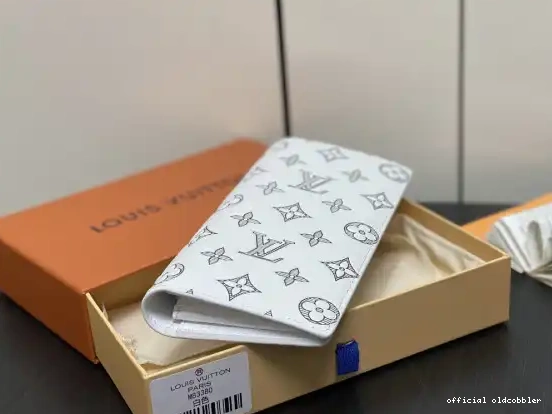 Official oldcobbler VUITTON WALLET-10*19*2cm LOUIS BRAZZA 0629